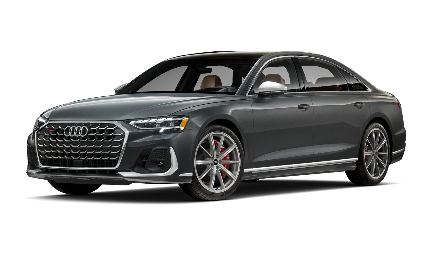 Daytona Gray Pearl Effect 2027 Audi S8 Sedan All-Wheel Drive Automatic
